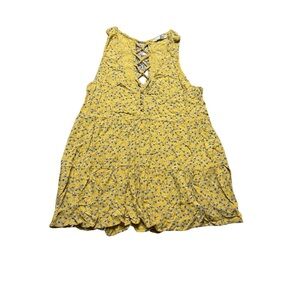 🌼 American Eagle Y2K Floral Babydoll Peasant Top Size S 🌼